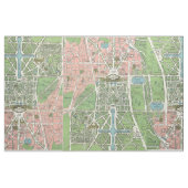 Tissu Palais vintage de carte de Versailles (Yard)