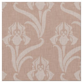 Tissu Pale Adobe Art Nouveau Iris (Fermer)