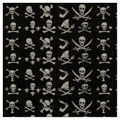 TISSU PÂLE DE PIRATES NOIRES, OBJETS TRAVERSÉS, ÉPINES (Fermer)