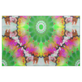 Tissu Pales de scie psychédélique... (Fat Quarter)