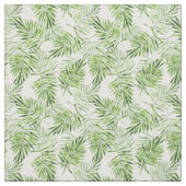 Tissu Palmettes vertes (Échantillon)