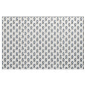 Tissu Palmier bleu moderne Feuille Gold Strots Blanc Des (Fat Quarter)
