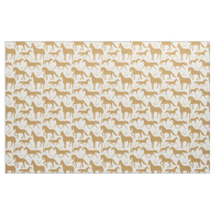 Tissu Palomino Chevaux Motif équin