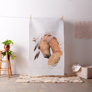 Tissu Palomino Horse by Bihrle