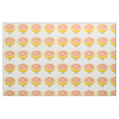 Tissu Pamplemousse de sourire (Fat Quarter)
