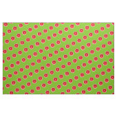 Tissu Pamplemousse rose pop art kitsch (Yard)
