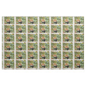 Tissu Panda rouge (Fat Quarter)