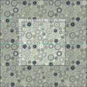 Tissu pango eden (Carreau)