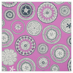 Tissu pango magenta