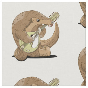 Tissu Pangolin en mandoline