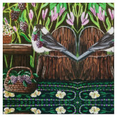 Tissu Panier de brièveté de poulet (Fermer)