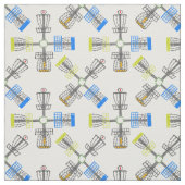 Tissu panier de golf à disques (Échantillon)
