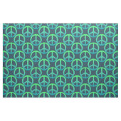 Tissu Panneau bleu vert (Fat Quarter)