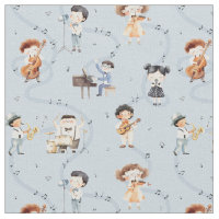 Panneau de note de groupe de musique scolaire Bleu