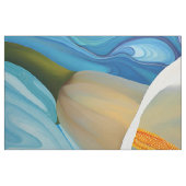 Tissu Panneau de surface blanche Calla Lily (Fat Quarter)