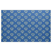 Tissu Panneau étoile Balance dorée de Libra (Fat Quarter)