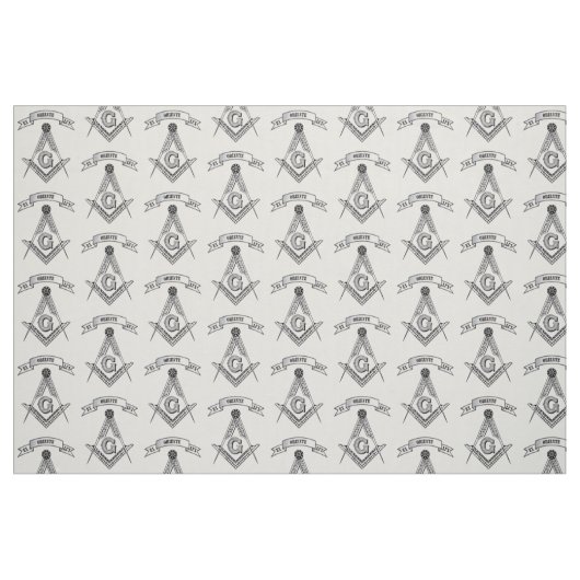 Tissu Panneau franc-maçonnerie (Fat Quarter)