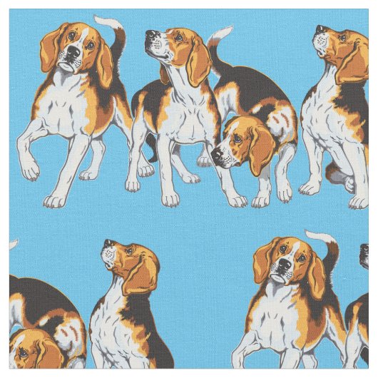 Tissu Pansements beagles (Fermer)