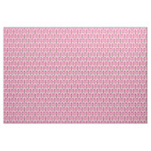 Tissu Pansies rose coquille - motif de papier peint rétr (Fat Quarter)