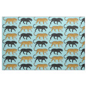 Tissu panthère noir (Fat Quarter)