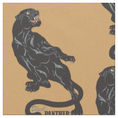 Tissu panthère noir (Fermer)