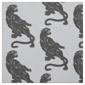 Tissu panthère noir (Échantillon)