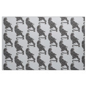 Tissu panthère noir (Fat Quarter)