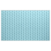 Tissu Paon Bleu Romantique (Yard)