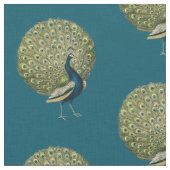 Tissu Paon vintage (Fermer)