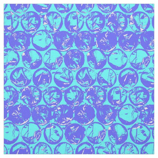 Tissu Papier à bulle d'art pop (Échantillon)