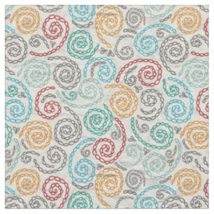 Tissu Papier fripé par fantaisie de broderie