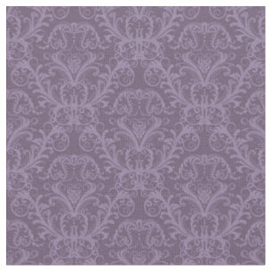 Tissu Papier peint fleuri violet 2
