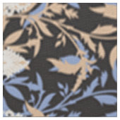 Tissu Papier peint floral noir. Boho Lace Textile (Détail)