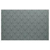 Tissu Papier peint vert fleuri damassé de luxe (Fat Quarter)