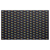 Tissu Papillon arc-en-ciel (Yard)