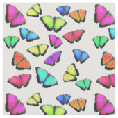 Tissu Papillon arc-en-ciel (Fermer)
