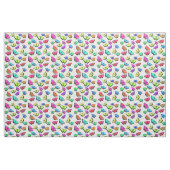 Tissu Papillon arc-en-ciel (Fat Quarter)