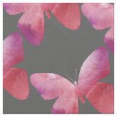 Tissu Papillon blanc rose (Fermer)