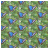 Tissu Papillon bleu (Échantillon)