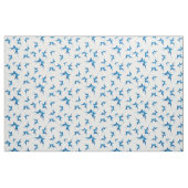 Tissu Papillon Bleu Artistique (Fat Quarter)
