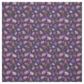 Tissu Papillon bleu vintage (Échantillon)