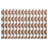 Tissu Papillon Brown vintage (Fat Quarter)
