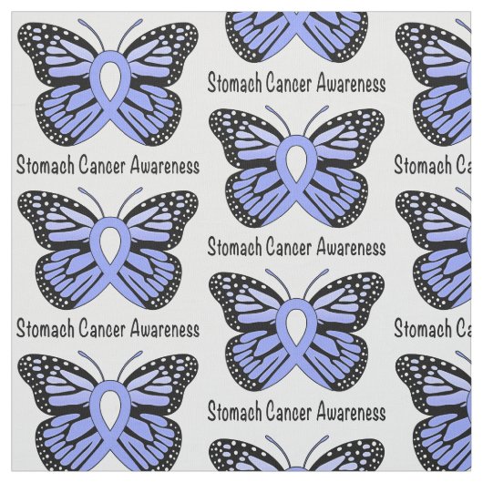 Tissu Papillon de conscience de cancer de l'estomac (Échantillon)