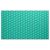 Tissu Papillon Déco Stylisé, Turquoise (Yard)