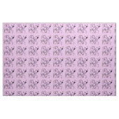 Tissu Papillon et fleurs (Fat Quarter)