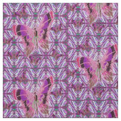 Tissu Papillon lunatique (Échantillon)