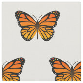 Tissu Papillon monarque (Fermer)