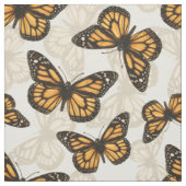 Tissu Papillon monarque (Échantillon)