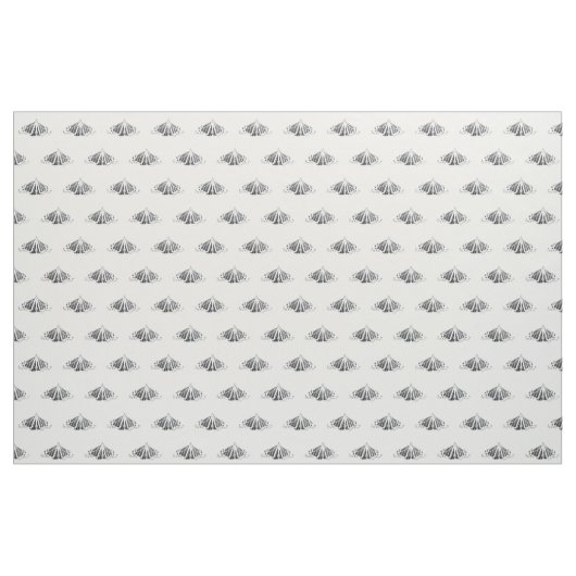 Tissu Papillon monarque tout autour (Yard)