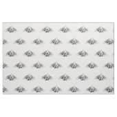 Tissu Papillon monarque tout autour (Fat Quarter)